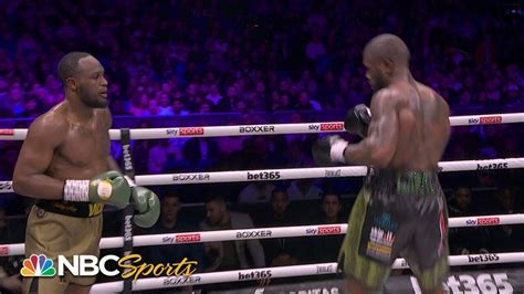 HIGHLIGHTS: Viddal Riley defends English .